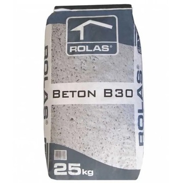 BETON M-30 ROLAS 25KG MROZOODPORNY WODOODPORNY