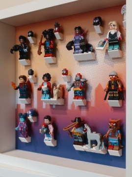 РАМА ДЛЯ LEGO MINIFIGURES 71050 ЧЕЛОВЕК-ПАУК 27СМ