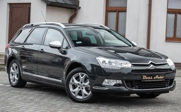 Citroen C5 III Tourer 1.6 THP 156KM 2010 Citroen C5 1.6THP 156KM EXCLUSIVE Skora Navi Alu 2xKola Serwis Gwarancjia, zdjęcie 1