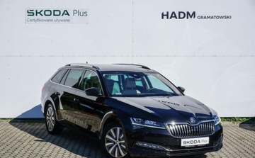 Skoda Superb III Kombi Facelifting 2.0 TSI 190KM 2022 Skoda Superb 2.0TSI 190KM DSG Style Grzane fotele kierownica El klapa GWAR