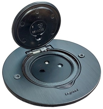Gniazdo podłogowe IP44 grafitowe Legrand 089751