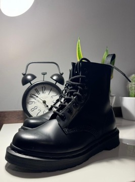 Dr Martens 1460. Glany Mono Black Smooth 14353001 r. 38 Nowe.