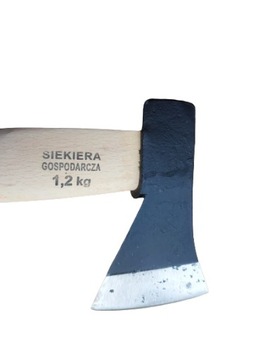 SIEKIERA KUTA 1,2KG GOSPODARCZA TRZONEK DREWNIANY