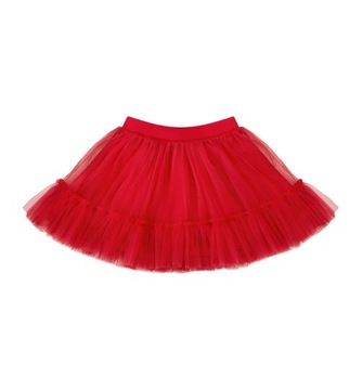 Spódniczka tiulowa tutu czerwona 110