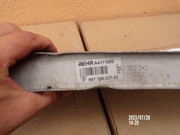 CHLADIČ INTERCOOLER PORSCHE CAYMAN