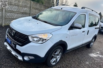 Dacia Dokker Mikrovan Facelifting 1.2 TCe 115KM 2017 Dacia Dokker Stepway-5-Osobowa 1.2 Benzyna 116KM, zdjęcie 13