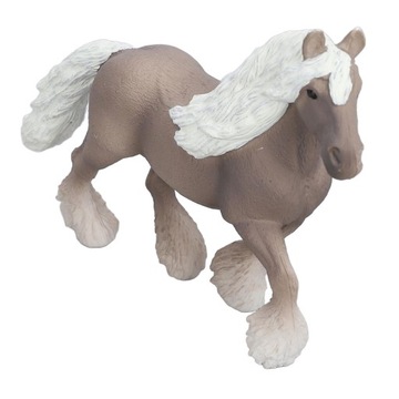 Figurka konia Wysoka symulacja Bogate detale Trwały plastik Stabilny 3J