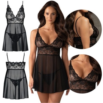 OBSESSIVE IDILLIA KOBIECA I SEKSOWNA BABYDOLL XXL