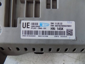 NISSAN X-TRAIL IV T33 1.5 VC-T PŘÍSTROJOVÁ DESKA BUDÍKY 24809-6RN2D