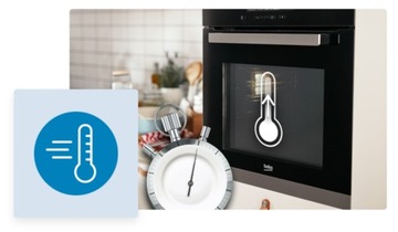 Beko BBIE 17300B BEYOND духовой комплект + индукционная варочная панель HII 64401MT
