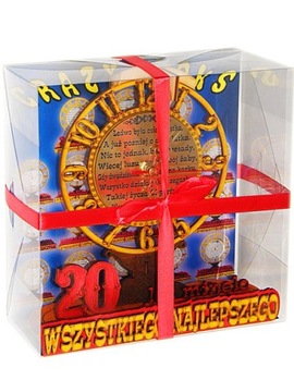 ZEGAR na 20 30 40 50 60 urodziny prezent