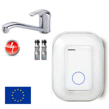 KOSPEL bojler podgrzewacz Luna inox D-10L+bateria