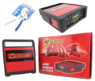 URZĄDZENIE ROZRUCHOWE 24V 1000A 9Ah NOŻYCE GRATIS