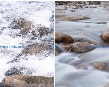 Набор фильтров 3x ND-фильтр ND8 ND16 ND32 для GoPro HERO 12 11 10 9 ЧЕРНЫЙ