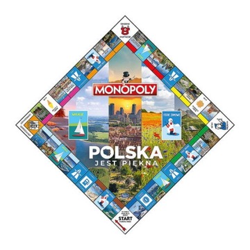 Настольная игра The Winning Moves Monopoly Polska прекрасна