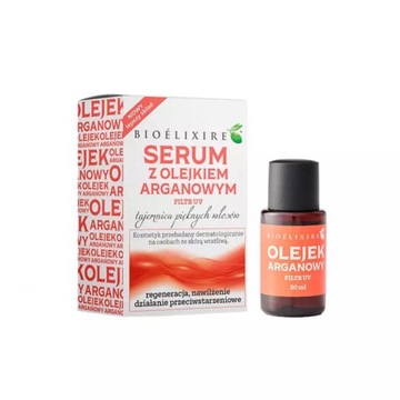 Bioelixire Argan Oil olejek arganowy z filtrem UV serum 20ml