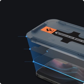 Szkło hartowane Spigen do iPhone 13 Pro Max EZ Fit