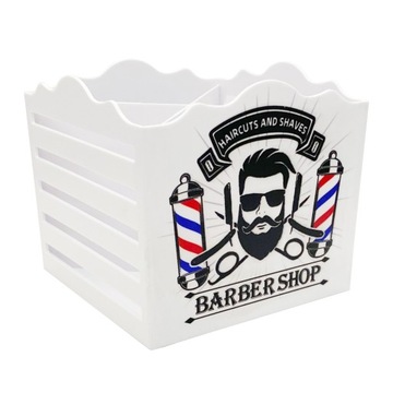 STOJAK ORGANIZER BARBERSKI FRYZJERSKI NA SZCZOTKI AKCESORIA NARZĘDZIA B5