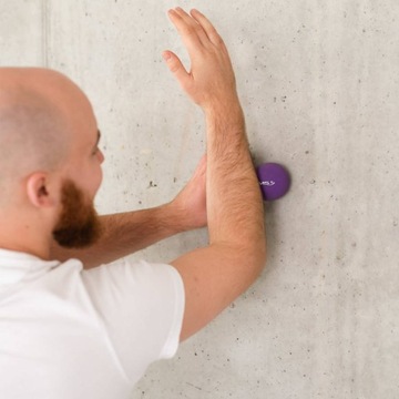 Двойной гладкий массажный шариковый массажер Duoball