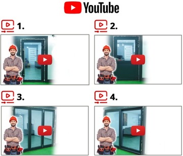 Drzwi aluminiowe wejściowe sklepowe tarasowe 111,5cm x 209cm Na Wymiar