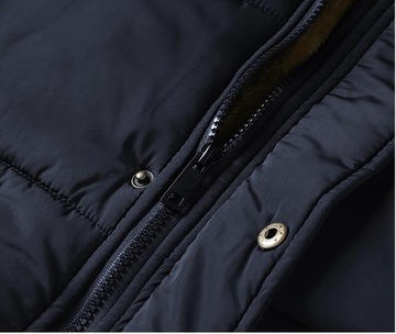 КУРТКА ЗИМНЯЯ МУЖСКАЯ, ДЛИННАЯ ПАРКА, ПАЛЬТО С КАПЮШОНОМ, УТЕПЛЕННАЯ, ПЛОТНАЯ, ТЕПЛАЯ