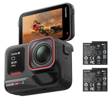 Kamera sportowa INSTA360 Ace Pro 2 Dual Battery Czarny
