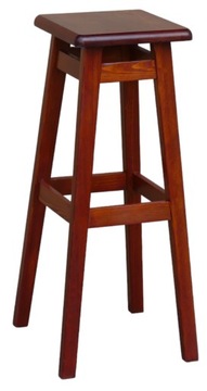 TABORET BAROWY 80 HOKER SOSNOWY kolor kalwados