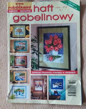 Czasopismo Haft gobelinowy kram z robótkami dodatek specjalny 2001