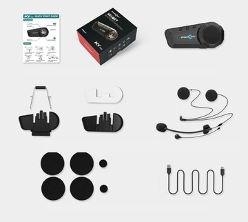 ИНТЕРКОМ МОТОЦИКЛ FREEDCONN KY-PRO BT 1000M 6 ЧЕЛОВЕК