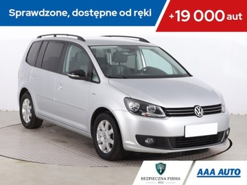 Volkswagen Touran II 1.6 TDI 105KM 2012 VW Touran 1.6 TDI, DSG, 7 miejsc, Skóra, Klima