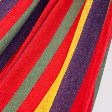 Гамак с перекладиной, оранжевый и красный, 230 кг, 295 х 150