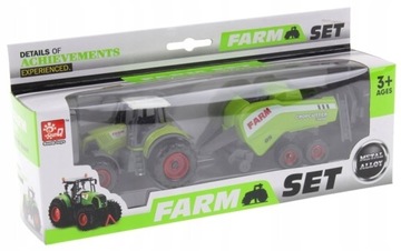 Комплект сельскохозяйственной техники Трактор Прицеп Пресс-подборщик Опрыскиватель соломы Самосвал