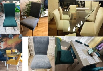 Чехол на стул с тиснением GREEN PATTERN