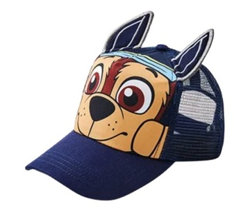 CZAPKA Z DASZKIEM PSI PATROL PAW CHASE, 48-52 cm