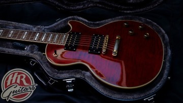 EPIPHONE LES PAUL CUSTOM PROPHECY PLUS Wine Red, 2013, звукосниматели Gibson