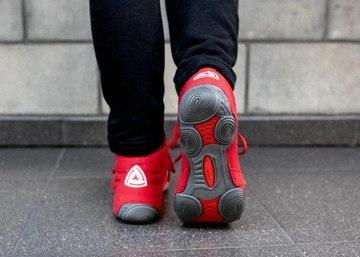 La Sport Buty Zapaśnicze, boks, krav maga Czerwone 43