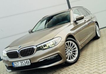 BMW Seria 5 G30-G31 Touring 520d 190KM 2018 BMW Seria 5 X Drive 190ps Virtual Tacho SportLine Bi Led Serwis Gwarancja, zdjęcie 17