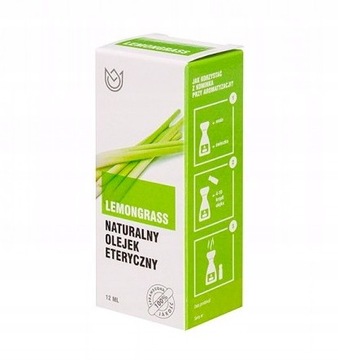 Naturalny olejek eteryczny 12ml - LEMONGRASS
