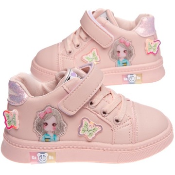 CLIBEE BUTY SPORTOWE DZIEWCZĘCE RÓŻOWE PROFIL 22