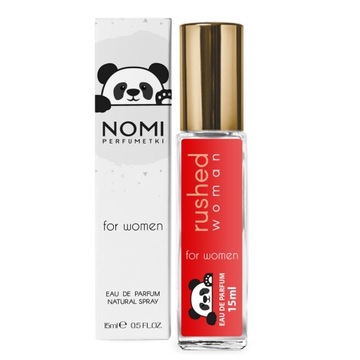 PERFUMY DAMSKIE NOMI PERFUMETKI FI 15ml RUSHED edp