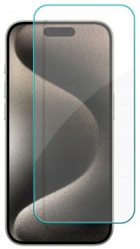 3 закаленных стекла для iPhone 15 и 15 Pro 9H