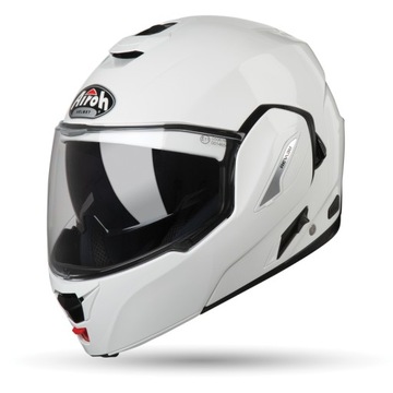 KASK SZCZĘKOWY AIROH REV 19 REV19 WHITE GLOSS BIAŁY POŁYSK rozmiar M