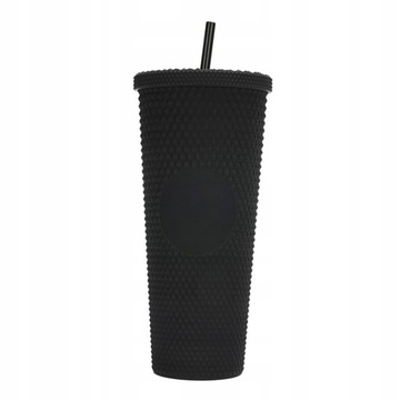 Kubek plastikowy o dużej pojemności 24OZ czarny