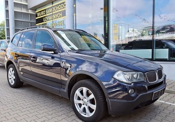 BMW X3 E83 2007 BMW X3 Climatronic, skory, hak 2.0 Diesel 149KM, zdjęcie 2