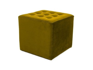 Pufa LORI Velvet aksamitna glamour curry Signal