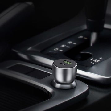 Автомобильное зарядное устройство Ugreen Fast USB Type C/USB