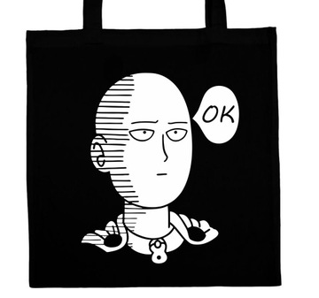 One Punch Man Anime Torba BAWEŁNIANA ZAKUPY PU01