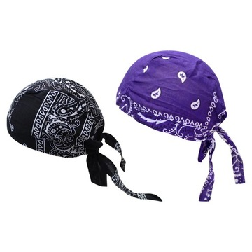 Czapki kolarskie pirackie Bandana Beanie Soft dla