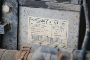 СТОЯНОЧНЫЙ ОБОГРЕВАТЕЛЬ WEBASTO VW T5 7H0815071G