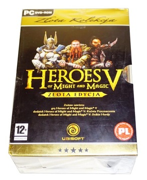 HEROES OF MIGHT AND MAGIC V ZŁOTA KOLEKCJA NOWA PC